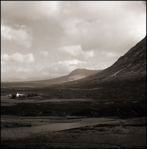 The road to Glen Coe